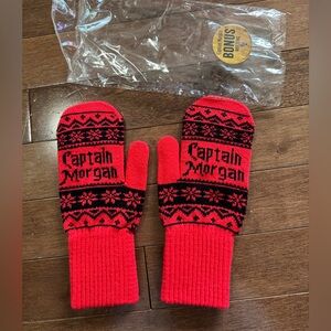 Captain Morgan Knit Mittens gloves